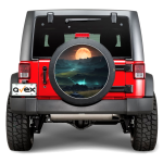 Sticker Auto "Roata de Rezerva" rezistenta la intemperii si raze UV, diametru 55 cm, Cod: AVX-RR15 FAVLine Selection