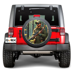 Sticker Auto "Roata de Rezerva" rezistenta la intemperii si raze UV, diametru 55 cm, Cod: AVX-RR19 FAVLine Selection
