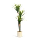 Plantă decorativă artificială Dracaena Marginata – 1,2 m, verde Best CarHome