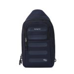 Geanta Casual Hedgren Sling Peacot Blue 33x6.5x18cm 100% Poliester RPET