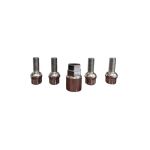 Set 4 prezoane antifurt M12x1.5  con rotund si cheie Automotive TrustedCars