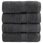 Prosoape premium SOLUND 4 buc antracit 30x50 cm 600 gsm GartenMobel Dekor