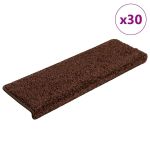 Covorașe scară 30 buc 65x21x4 cm maro GartenMobel Dekor