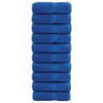 Prosoape mâini premium SOLUND 10buc albastru 30x30cm 600gsm GartenMobel Dekor