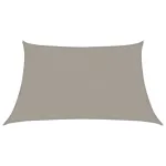 Pânză parasolar, gri deschis, trapez, 3/4x2 m, HDPE, 160 g/m² GartenMobel Dekor