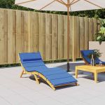 Pernă de șezlong, albastru regal, 180x60x4 cm, textil Oxford GartenMobel Dekor