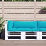 Perne pentru paleți, 3 buc., turcoaz, țesătură oxford GartenMobel Dekor