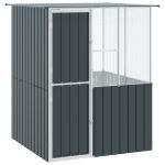 Cușcă Anthracite 215x78x200 cm Oțel galvanizat GartenMobel Dekor