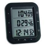 Timer si cronometru digital triplu, cu operare simultana, ceas, memorie, negru, TFA 38.2023 Children SafetyCare