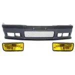 Bara Fata BMW Seria 3 E36 (1992-1998) M3 Look cu Proiectoare Faruri Ceata Galbene Performance AutoTuning