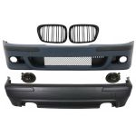 Kit Exterior BMW Seria 5 E39 (1997-2003) M5 Design cu Proiectoare Fumurii si Grile Centrale Negru Lucios Performance AutoTuning
