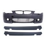 Bara Fata BMW Seria 5 E60 E61 (2003-2010) cu Praguri laterale M5 Look Performance AutoTuning