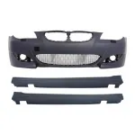 Bara Fata BMW Seria 5 E60 E61 (2003-2010) cu Praguri laterale M5 Look Performance AutoTuning