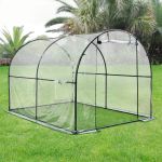 Sera gradina Grunwald 200 x 300 x 190 cm otel/PVC [en.casa] HausGarden Leisure