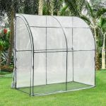 Sera gradina Juta 100 x 200 x 215 cm otel/PVC [en.casa] HausGarden Leisure