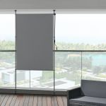 Jaluzea tip rulou de exterior Cimarra 120 x 270 cm gri inchis [pro.tec] HausGarden Leisure