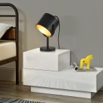 Lampa de masa Farstorp 25 cm 1 x E27 max. 60W [lux.pro] HausGarden Leisure