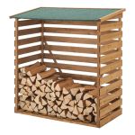 Suport lemne foc ACKS-7608 acoperit 123 x 116 x 64 cm [en.casa] HausGarden Leisure