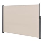Paravan solar retractabil Werth 300 x 180 cm bej [pro.tec] HausGarden Leisure