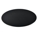 [neu.haus] Blat sticla masa AAGB 8703, 500 x 8 mm, ESG sticla securizata, negru HausGarden Leisure