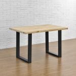 Picioare masa AATL-5705 set 2 buc 60 x 72 cm negru [en.casa] HausGarden Leisure