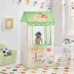 [casa.pro]® Cort pentru copii motiv Casuta plaja -120 x 65 x 45 cm -  poliester/plastic HausGarden Leisure