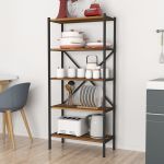 Raft de sine statator Tomelilla 160x66x34cm metal pal antracit nuc [en.casa] HausGarden Leisure