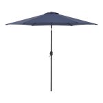 Umbrela soare, casa.pro, Altino, 270 x 235 cm, poliester, otel, albastru marin, inclinabila HausGarden Leisure