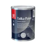  Vopsea  argintie cu efect perlat pentru interior, 900ml, TIKKURILA TAIKA GartenVIP DiyLine