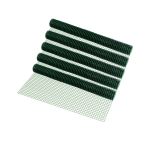 [pro.tec]® Set 5 role gard plasa de sarma, 1 m x 5 m, sarma cositorita/pvc, verde HausGarden Leisure