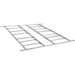 Structura metalica pentru baza casuta/magazie/sopron de gradina 2172939, 295x285 cm, Strend Pro GartenVIP DiyLine