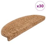 Covorașe scară 30 buc Bej 65x21x4 cm GartenMobel Dekor