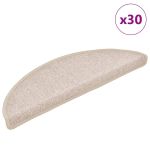 Covorașe scară 30 buc Taupe 56x17x3 cm GartenMobel Dekor
