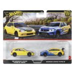 HOT WHEELS PREMIUM SET 2 MASINUTE METALICE HONDA CIVIC 99 TIP R EK9 SI HONDA CIVIC TIP R SCARA 1:64 SuperHeroes ToysZone