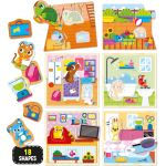 Joc Montessori  - Casuta animalutelor PlayLearn Toys
