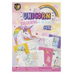 Carte de colorat cu activitati - Unicorn PlayLearn Toys