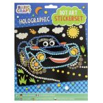 Mozaic cu autocolante - Masinuta PlayLearn Toys