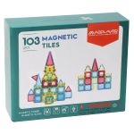 Set de constructie magnetic 3D - 103 piese PlayLearn Toys