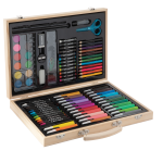Trusa pentru pictura si desen (86 piese) PlayLearn Toys