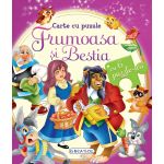 Carte cu puzzle - Frumoasa si Bestia PlayLearn Toys