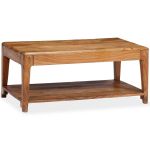 Măsuță de cafea din lemn masiv, 88x50x38 cm GartenMobel Dekor
