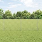 Set Gard pentru Grădină Set de 2 Oțel galvanizat 25 x 1 m GartenMobel Dekor