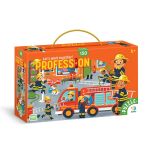 Puzzle meserii - Pompier (150 piese) PlayLearn Toys