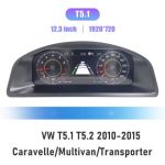 Ceasuri electronice digitale FULL HD VW T5 2010-2015 CarStore Technology