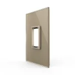 Rama din sticla Livolo standard Italian 1 modul - Serie noua SmartElectro IntelligentHouse