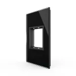 Rama din sticla Livolo standard Italian 2 module - Serie noua SmartElectro IntelligentHouse