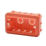 Doza incastrata GW 24404 ST 4 module compatibil Livolo - standard Italian SmartElectro IntelligentHouse