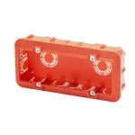 Doza incastrata GW 24406 ST 6 module compatibil Livolo - standard Italian SmartElectro IntelligentHouse