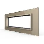 Rama din sticla Livolo standard Italian 6/7 module - Serie noua SmartElectro IntelligentHouse