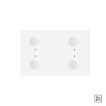 Modul intrerupator cvadruplu wireless cu touch Livolo standard Italian, Serie noua SmartElectro IntelligentHouse